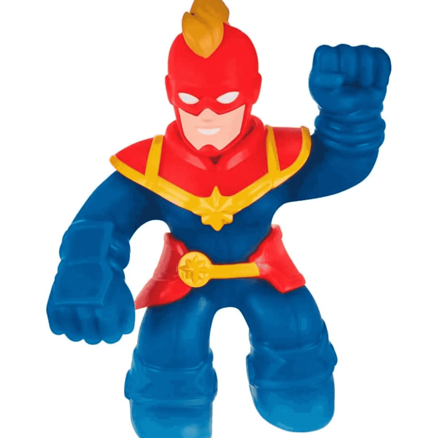 Goo Jit Zu Héroes Figura Marvel Capitán América Chica