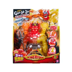 Goo Jit Zu King Hydra Lava Fury - Héroe Estirable