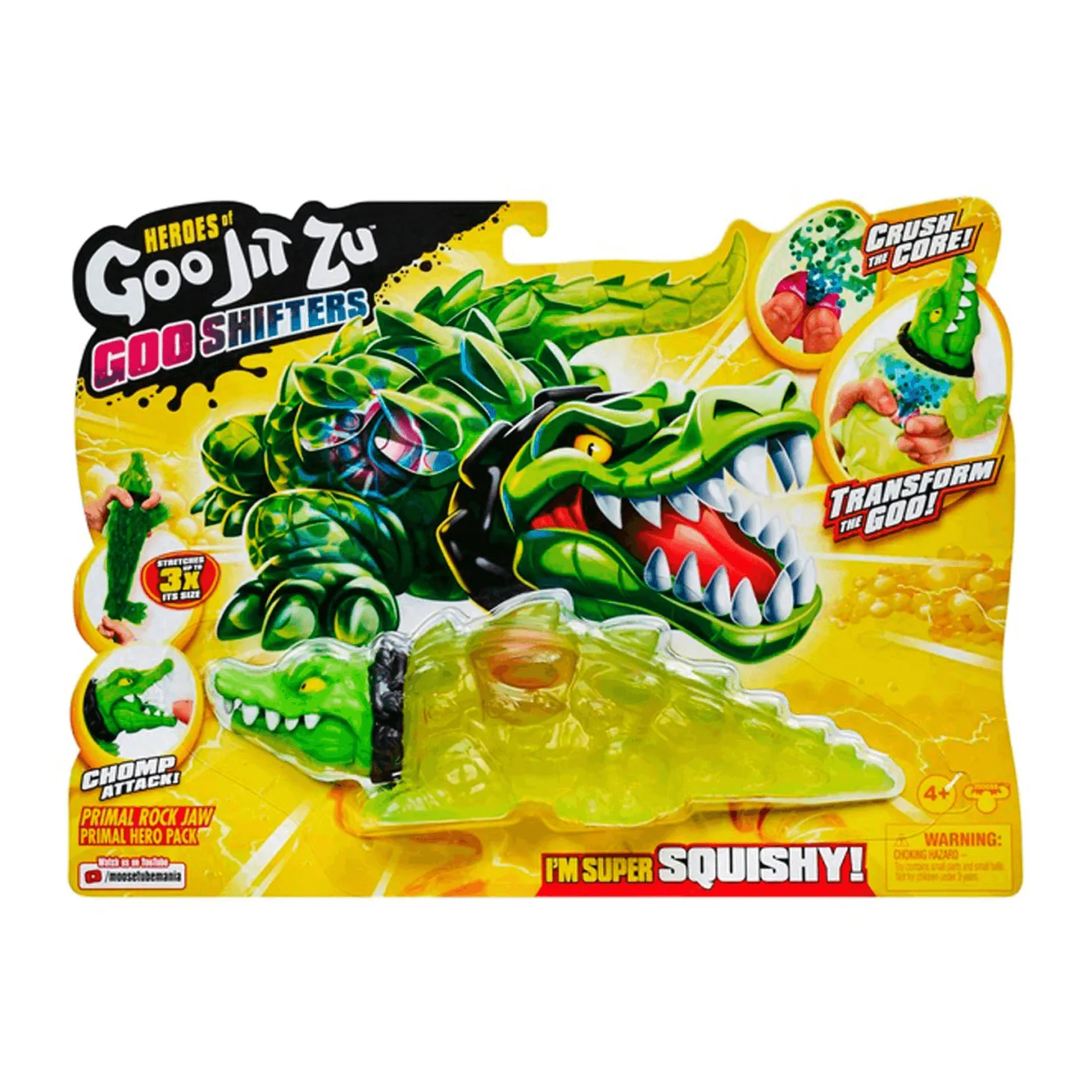 Goo Jit Zu Shifter Figura Rock Jaw
