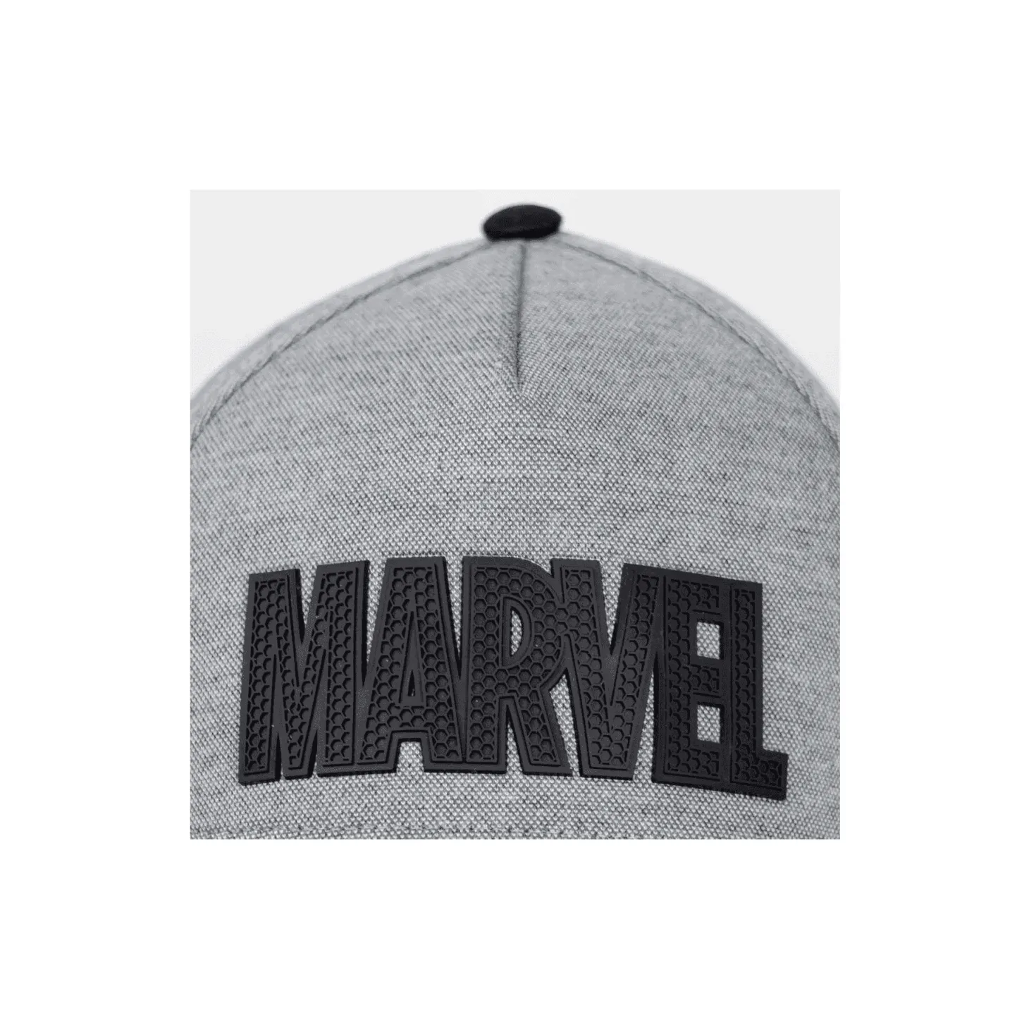 Gorra Logo Marvel con visera curvada gris adulto