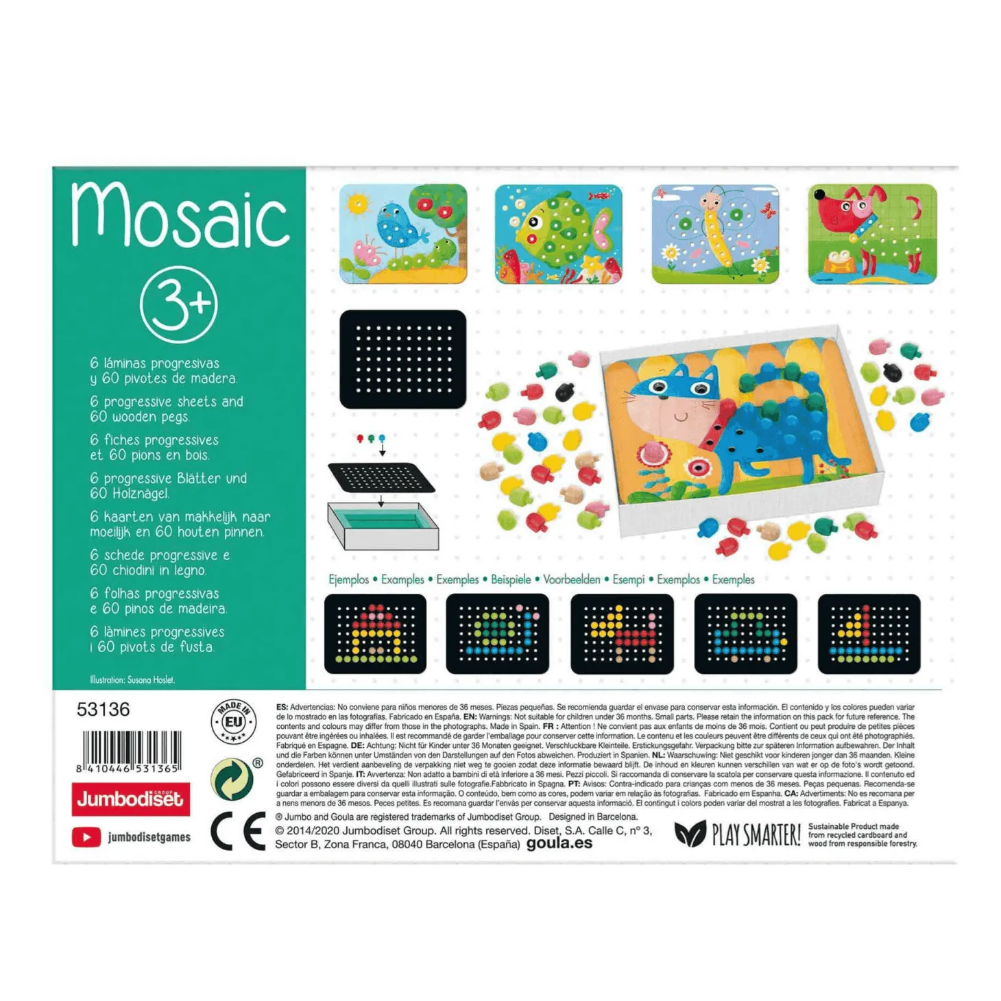 Goula Juego Preescolar Mosaico