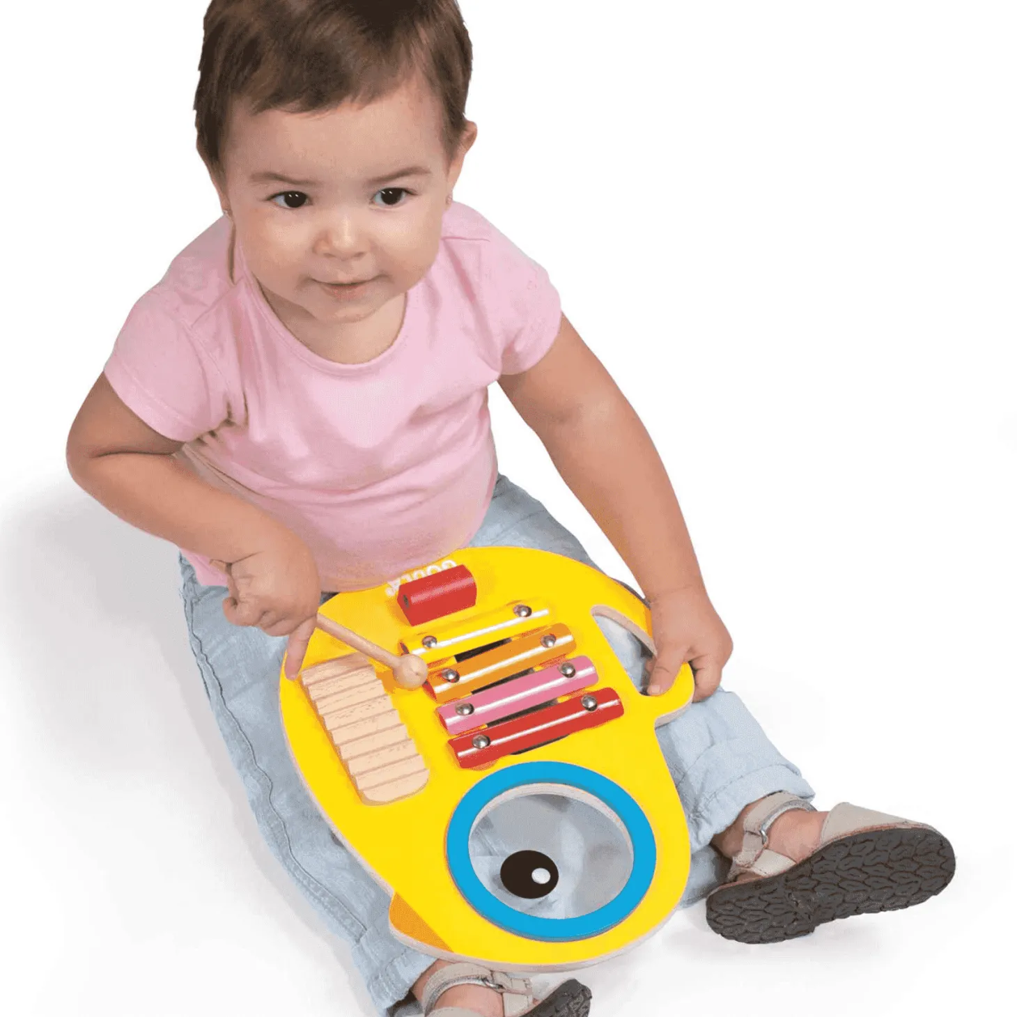 Goula Juguete Musical Madera Tiki Musical 3 en 1