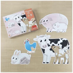 Goula Puzzle Progresivos XXL Mamas y Bebes Granja