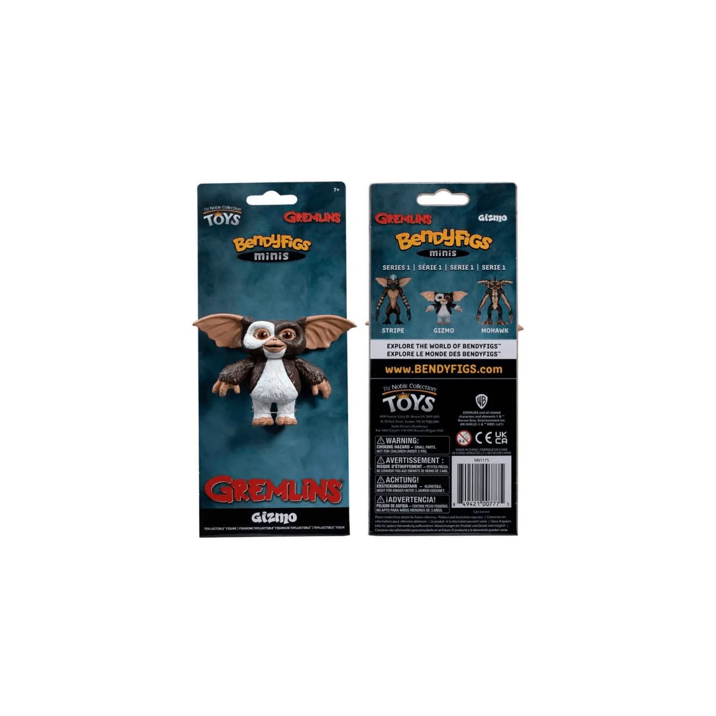 Gremlins Figura Flexible Bendyfigs Mini Gizmo 7cm
