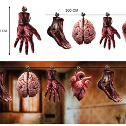 Guirnalda Órganos 300 cm de Papel