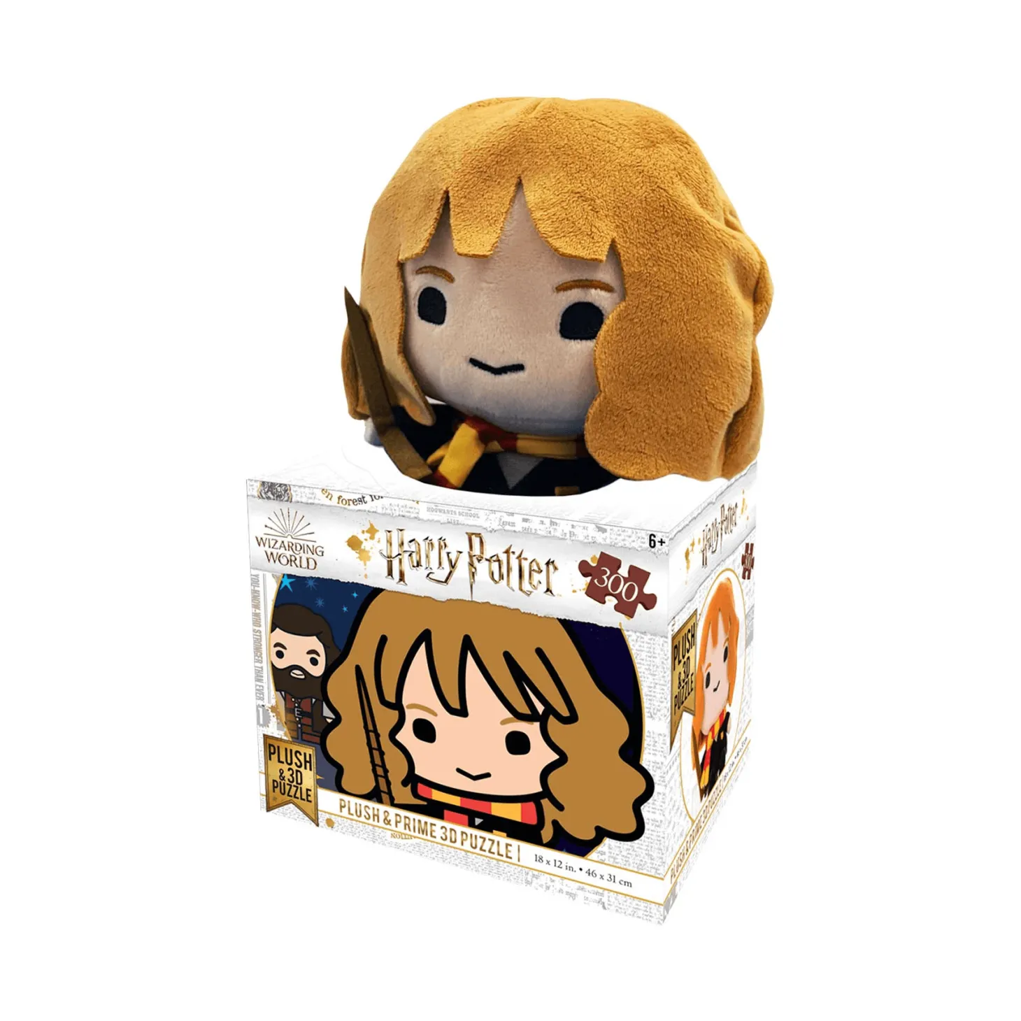 Harry Potter Puzzle Lenticular Hermione con Peluche