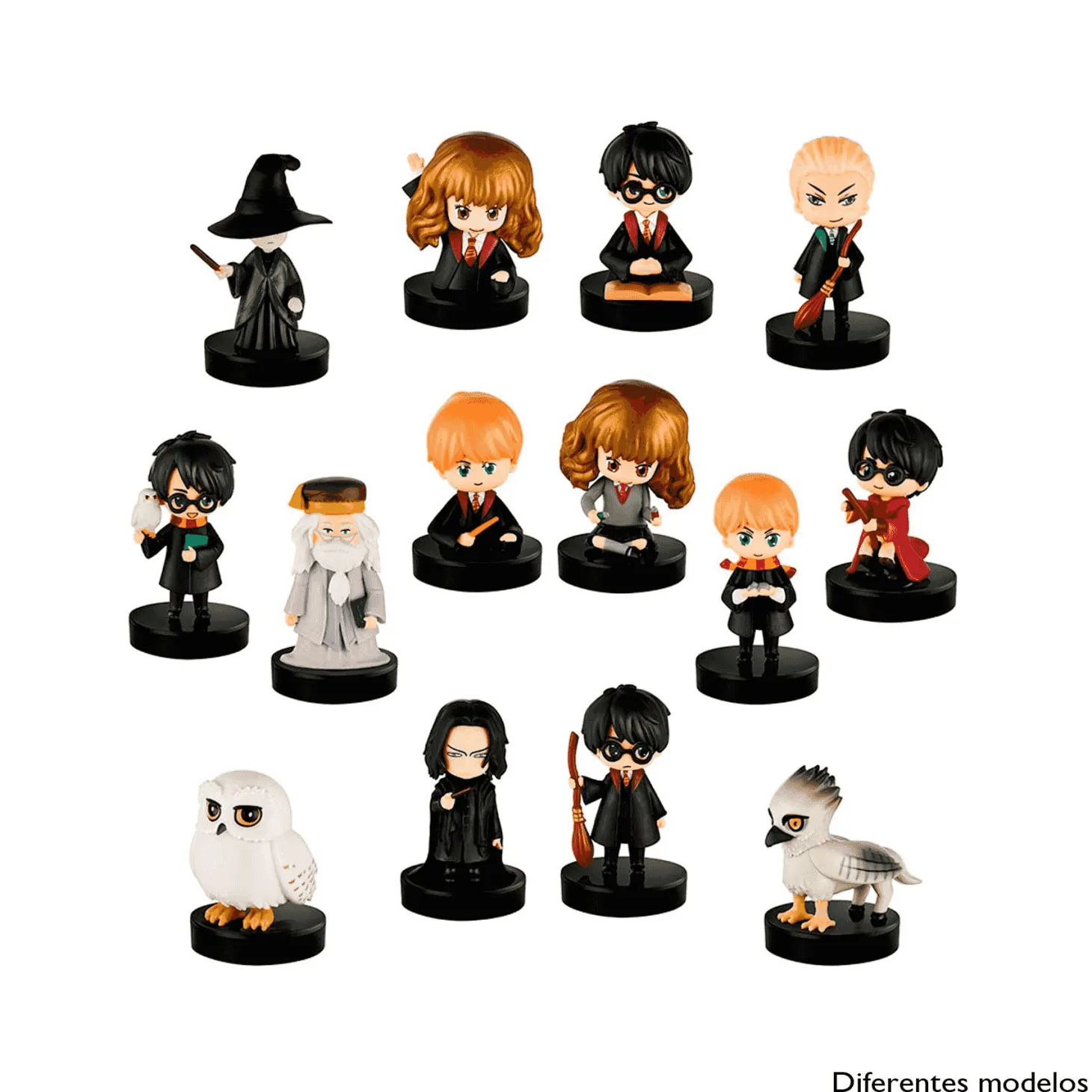 Harry Potter Serie 2 Figura con Sello 5 cm Diferentes Modelos