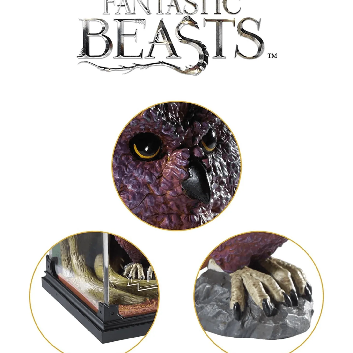 Harry Potter The Noble Collection Criaturas Mágicas Fwooper