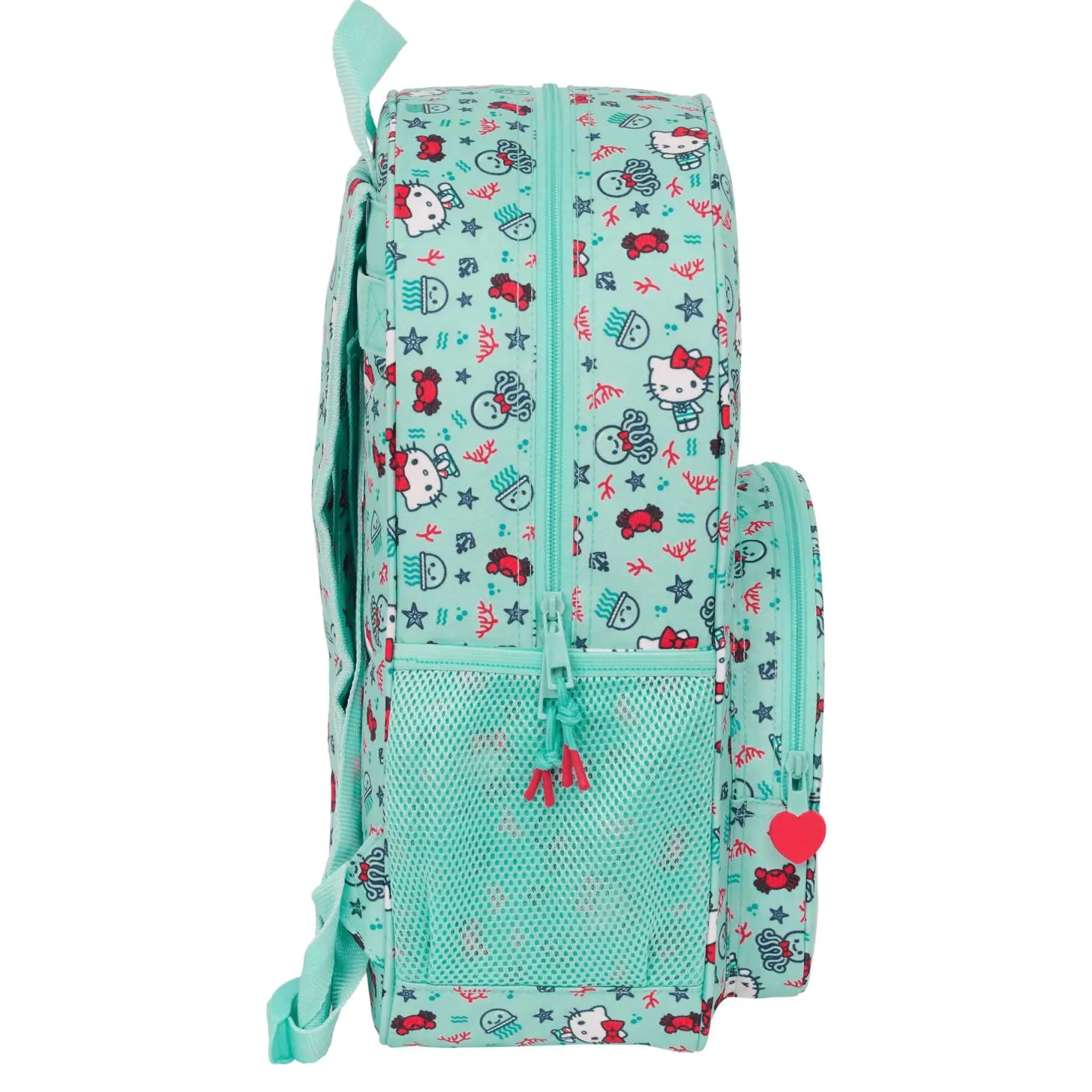 Hello Kitty Mochila Adaptable Sea Lovers 42cm ¡El Encanto del Mar para los Pequeños Aventureros!