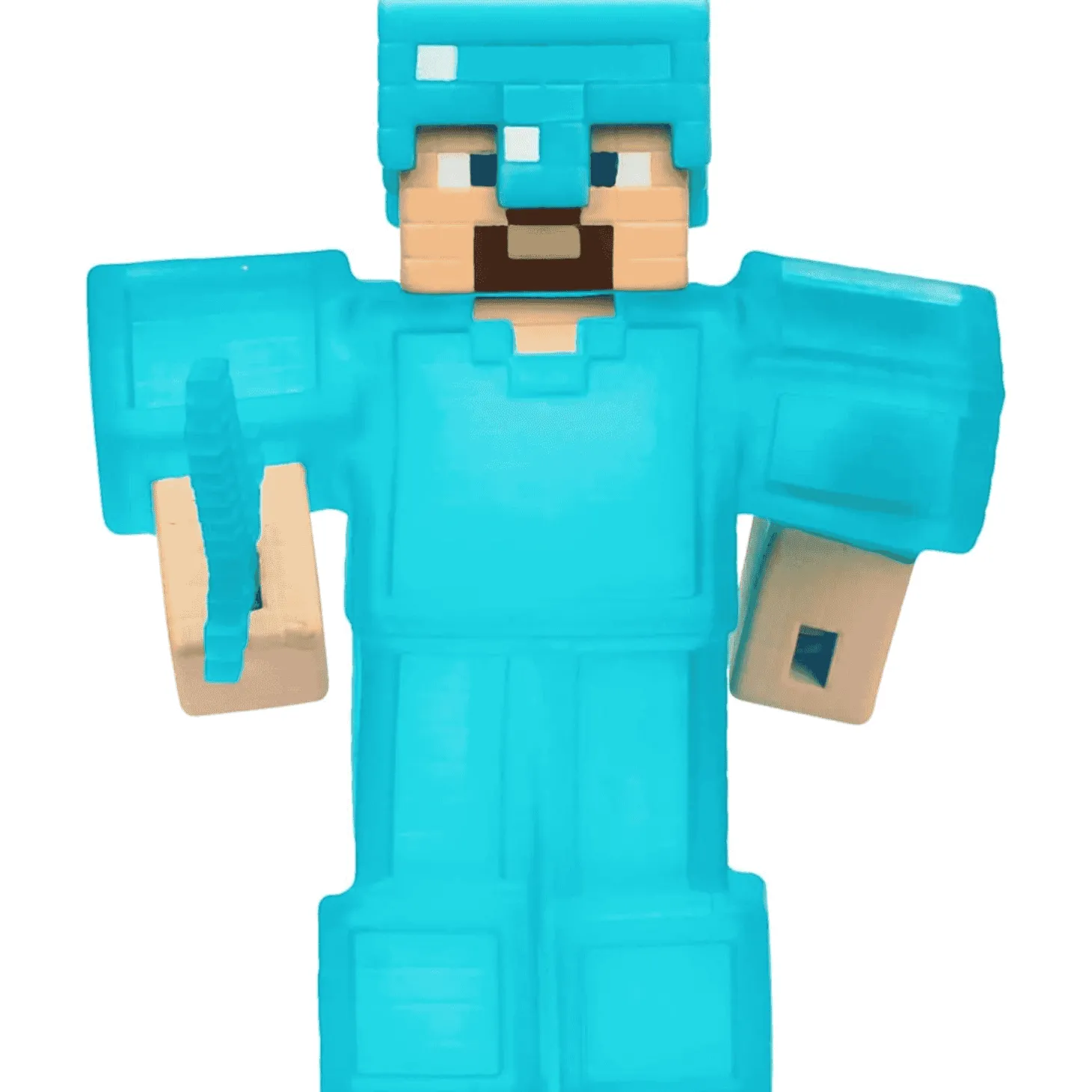 Heroes of Goo Jit Zu Steve Minecraft -Steve con Armadura de Diamante