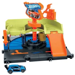 Hot Wheels City Lavadero coches exprés Pista coches de juguete 4 años