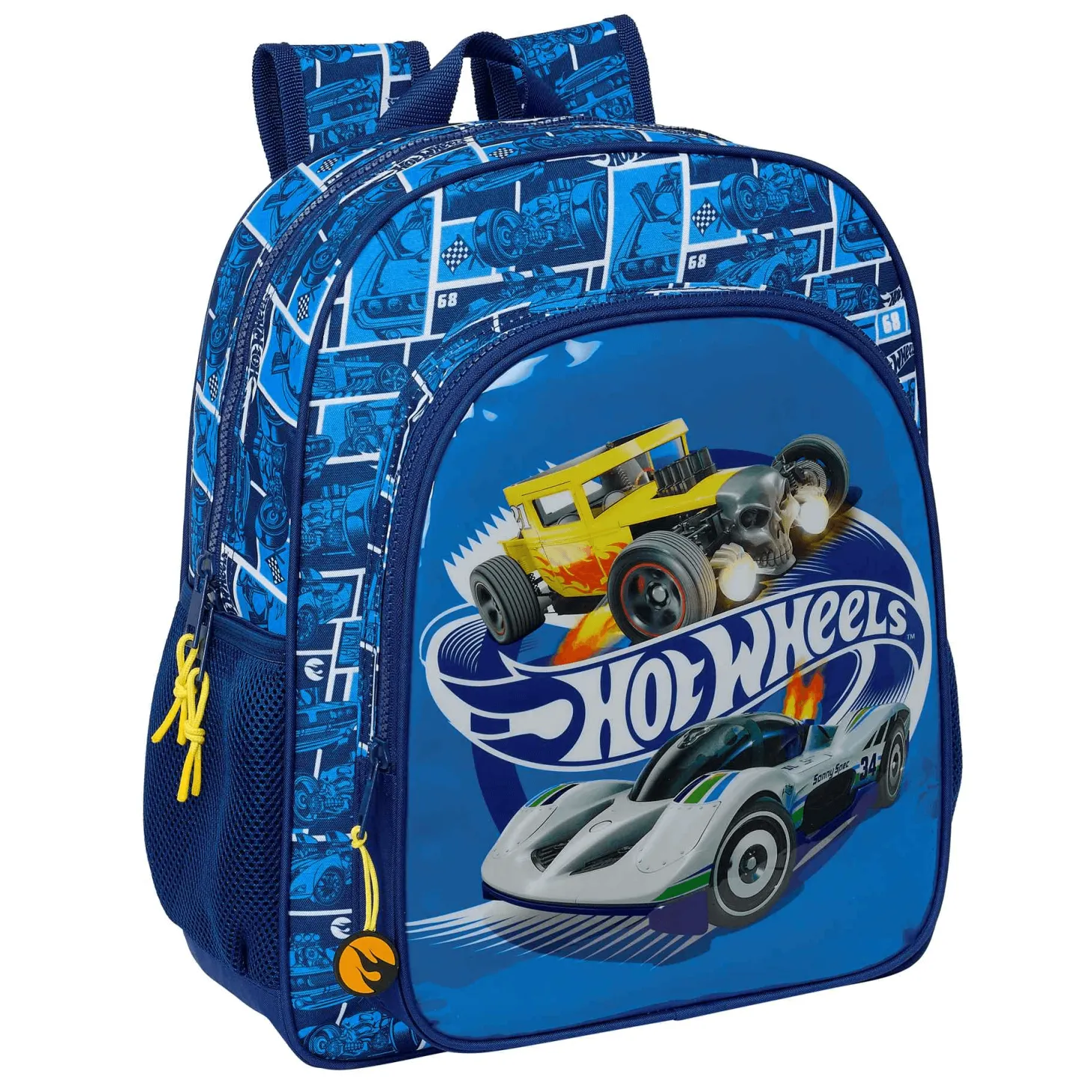 Hot Wheels Mochila Sonny 38cm ¡La Compañera Perfecta para los Pequeños Aventureros!