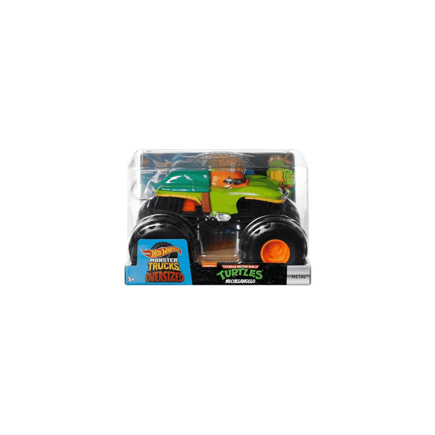 Hot Wheels Monster Truck Tortugas Michelangelo