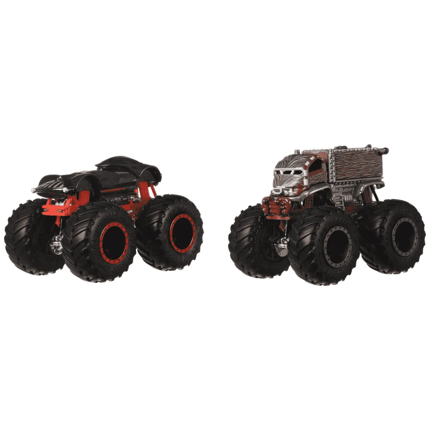 Hot Wheels Monster Truck coches de juguetes duetos de demolición 1:64 modelos surtidos (Mattel FYJ64