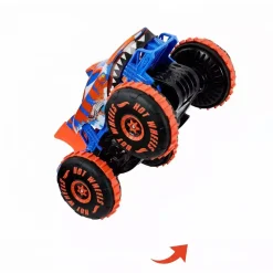 Hot Wheels Monster Trucks Tiger Shark RC Escalador – 3 modos: carrera, escalada y frenético