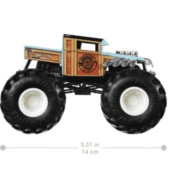 Hot Wheels Monster Trucks Todoterreno Bone Shaker
