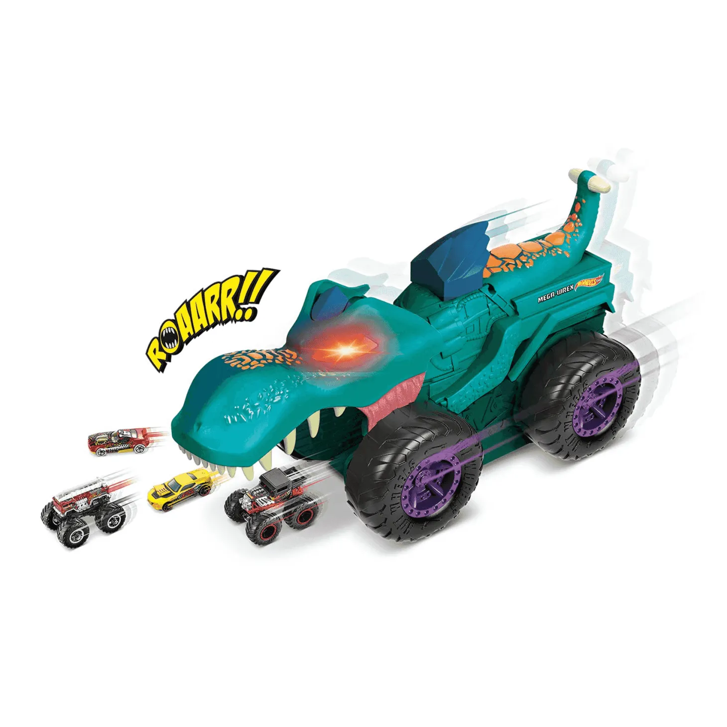Hot Wheels Monster Trucks Mega Wrex Coches de juguete 4 años