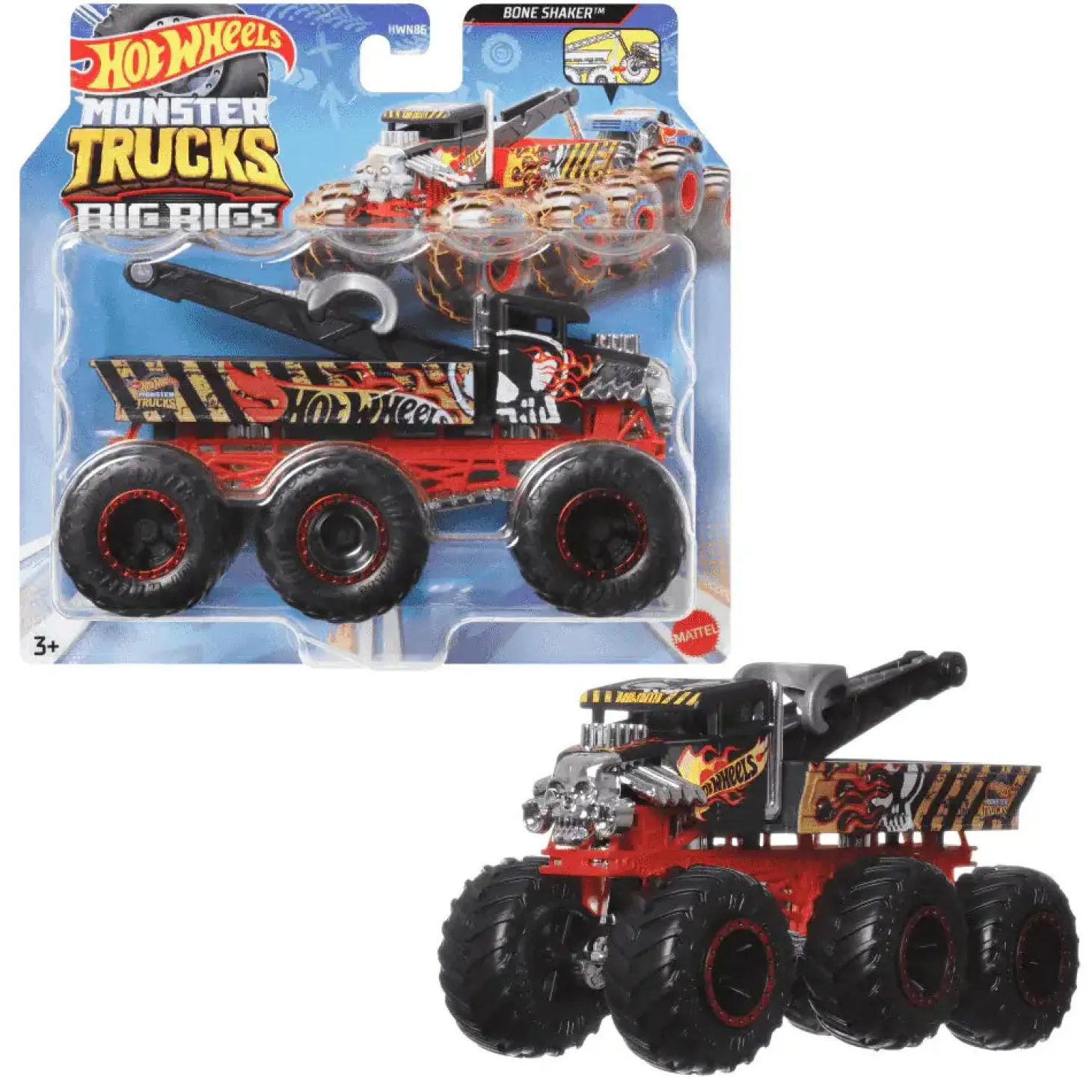 Hot Wheels Monster Trucks Big Rigs Coche surtido - Juguete de Hot Wheels
