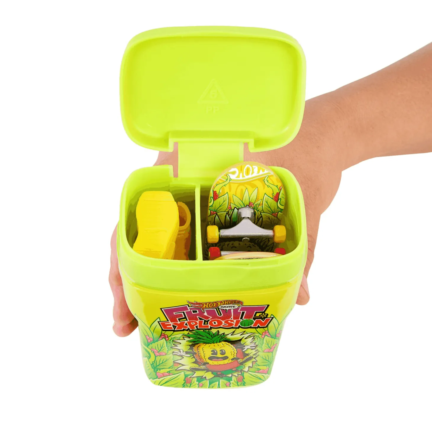 Hot Wheels Skate Caja de chicles con 2 Monopatines