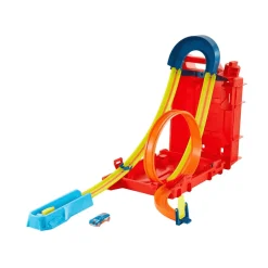Hot Wheels Track Builder Caja de Acrobacias Pista coches de juguete 6 años