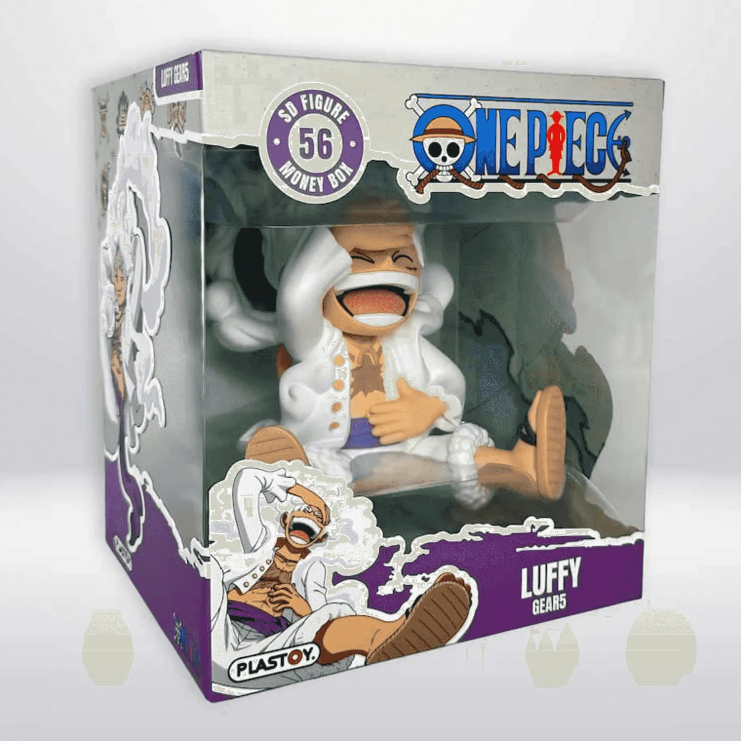 Hucha Figura Luffy Gear 5 One Piece 15 cm