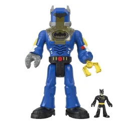 Imaginext DC Super Friends Batman gris Robot luces y sonidos 3 años