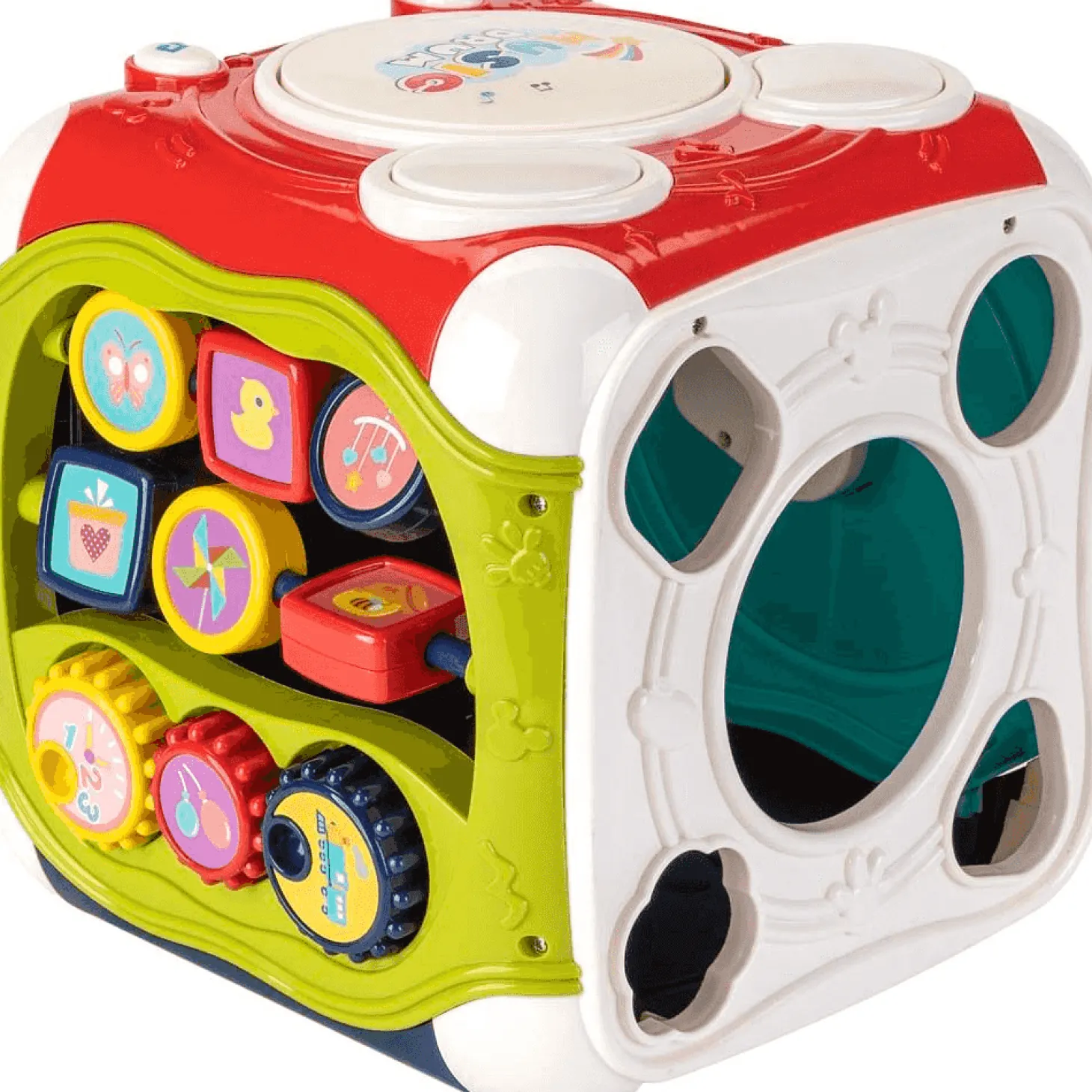 Infant Planet Cubo Multijuegos – Centro de actividades con luces y música (18m+)