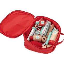Infant Planet Kit de Médico de Madera | Juguetes de Madera