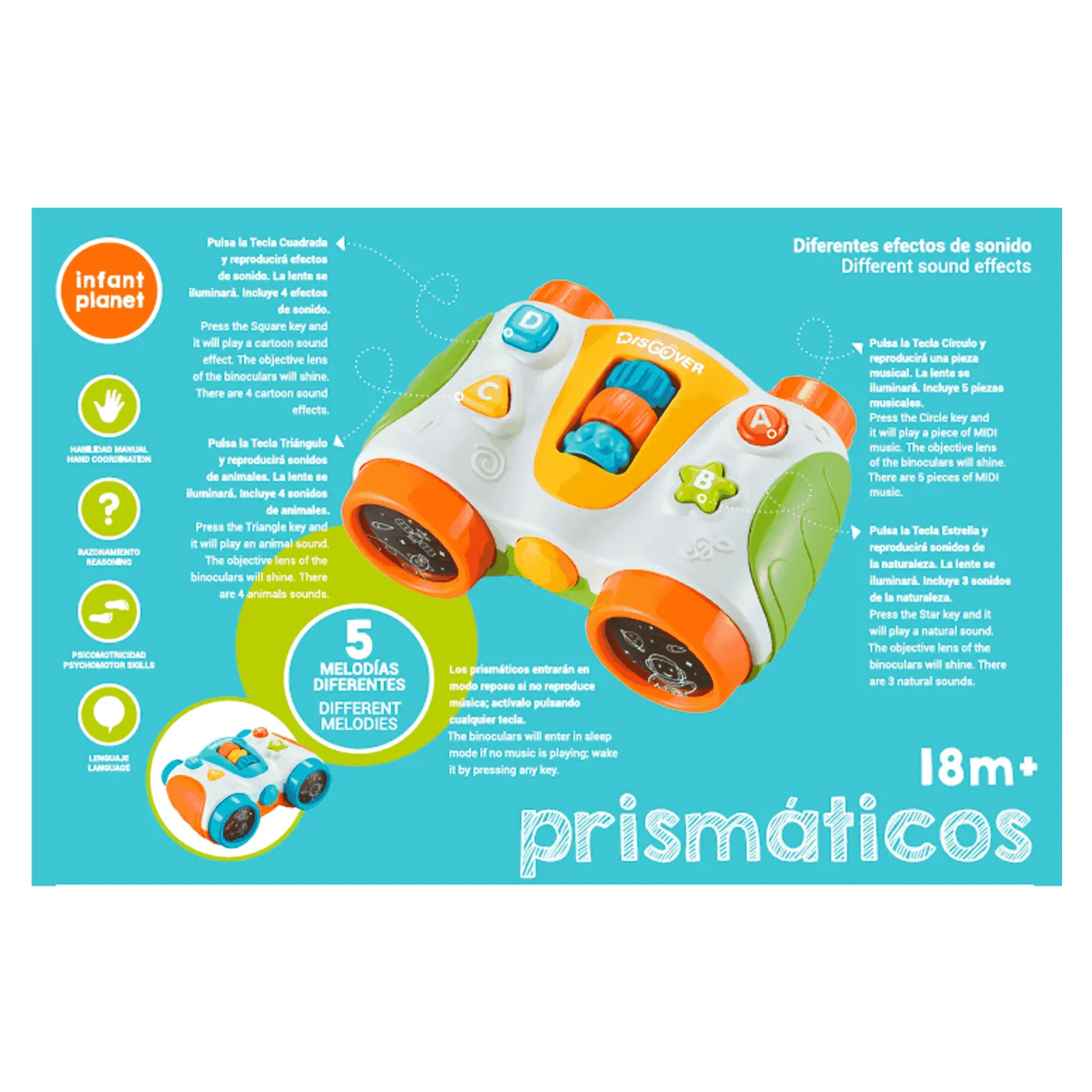 Infant Planet Prismáticos Infantil Diferentes Modelos