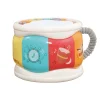 Infant Planet Tambor Multijuegos – Juguete musical con luces y modos de juego (18m+)