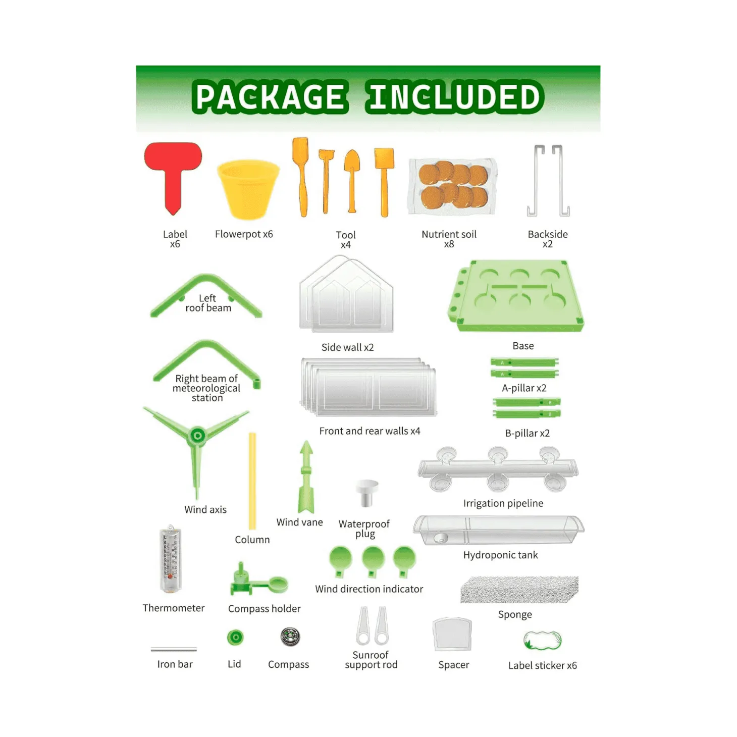 Invernadero para niños