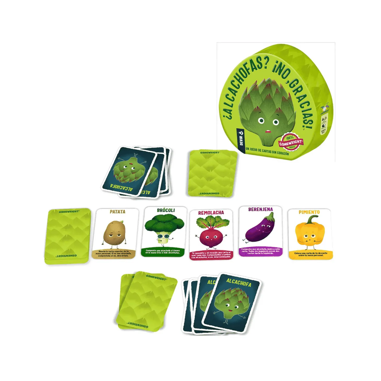 Juego Alcachofas ¡No, Gracias!