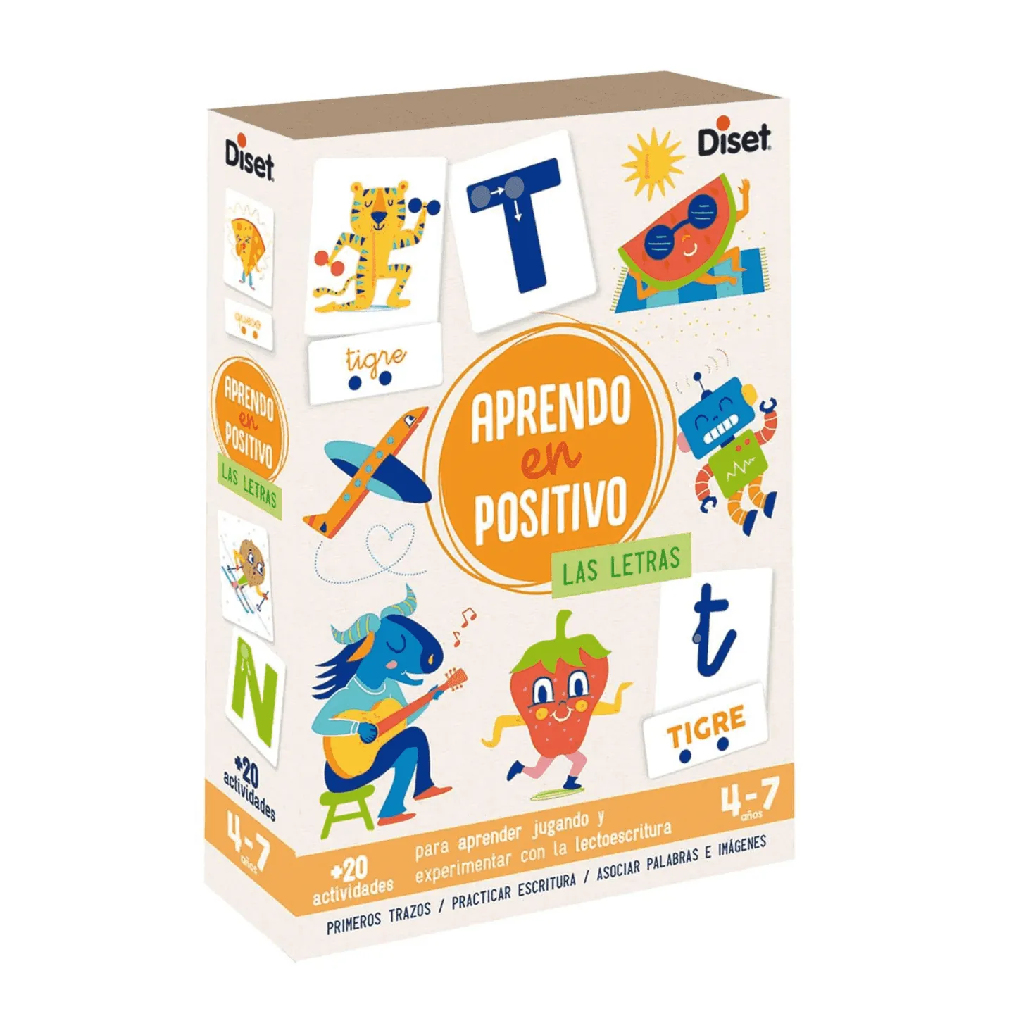 Juego Aprendo en Positivo Las Letras