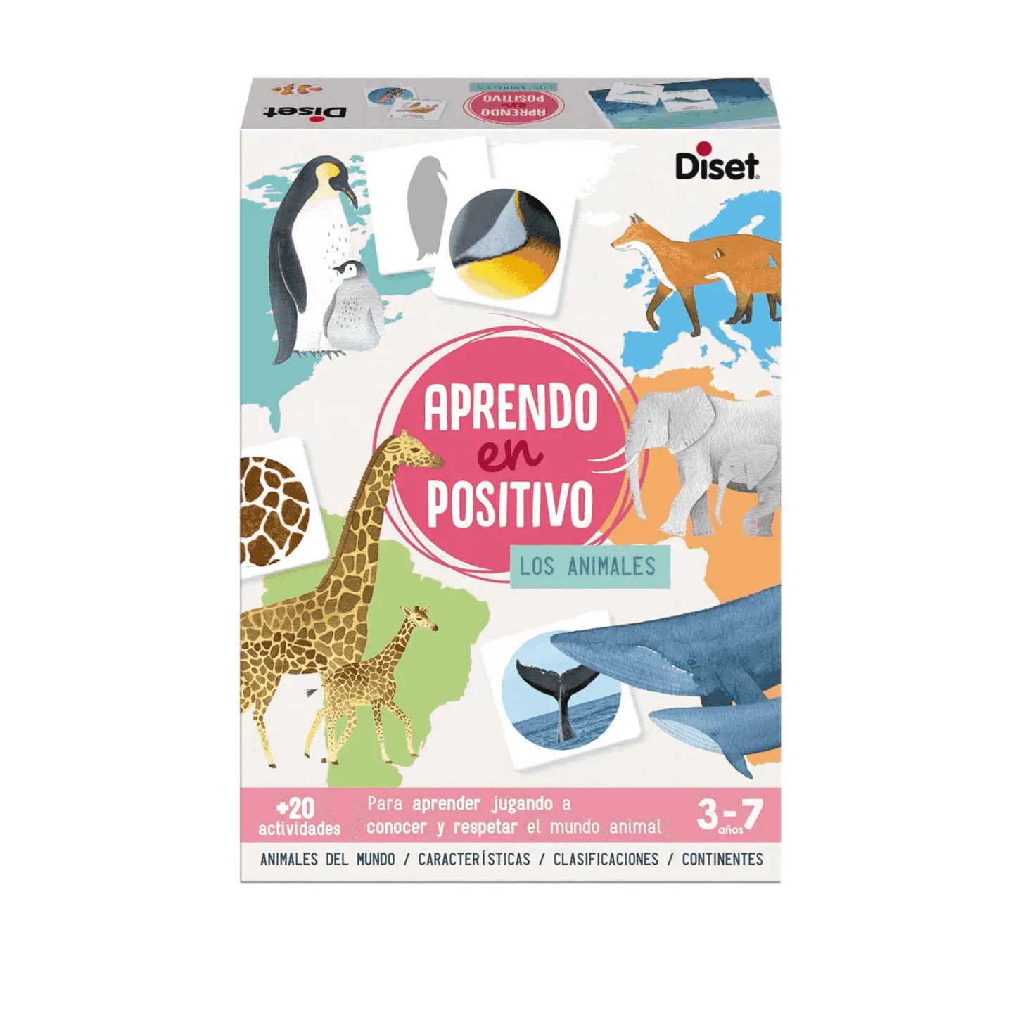 Juego Aprendo en Positivo Los Animales