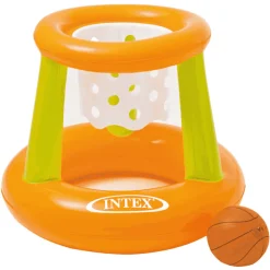 Juego Basket Hinchable y Flotante Intex 67x55 cm