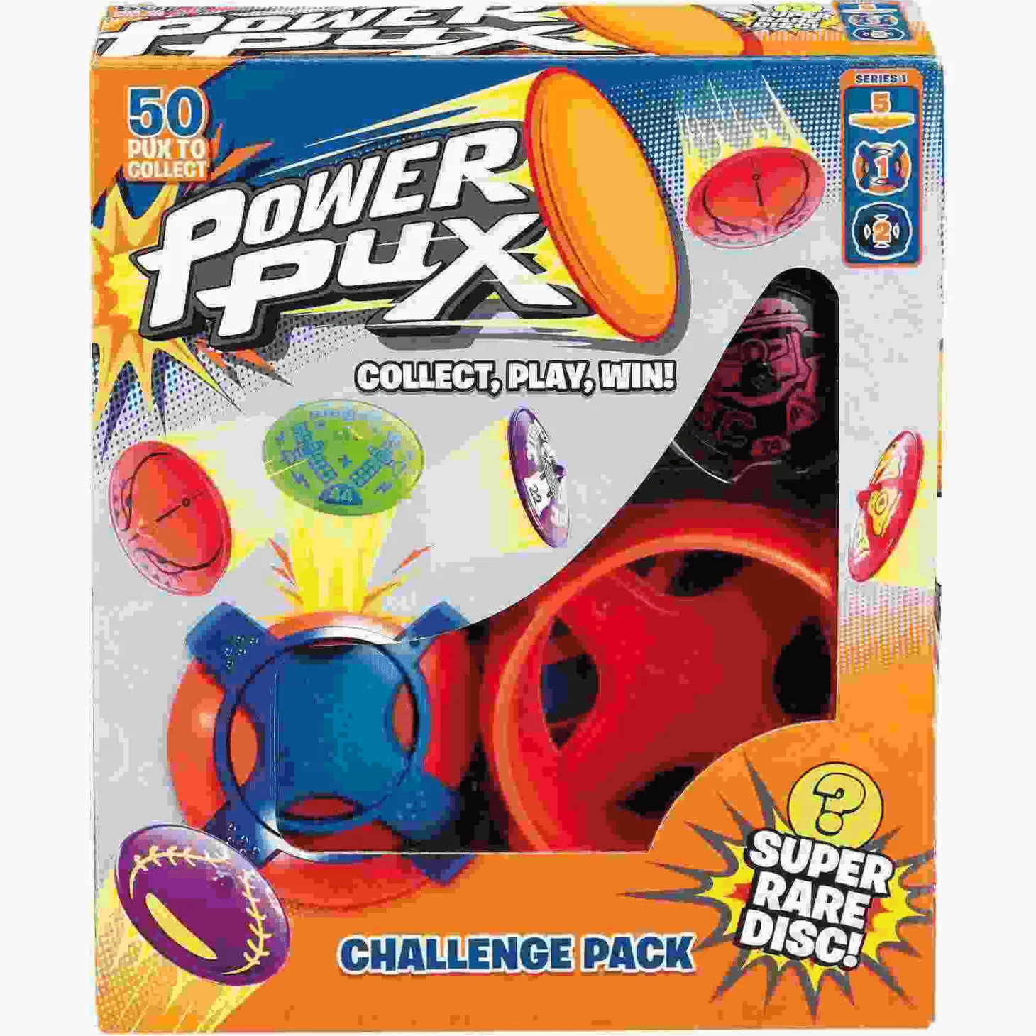 Juego Challenge Pack Power Pux Discos Coleccionables