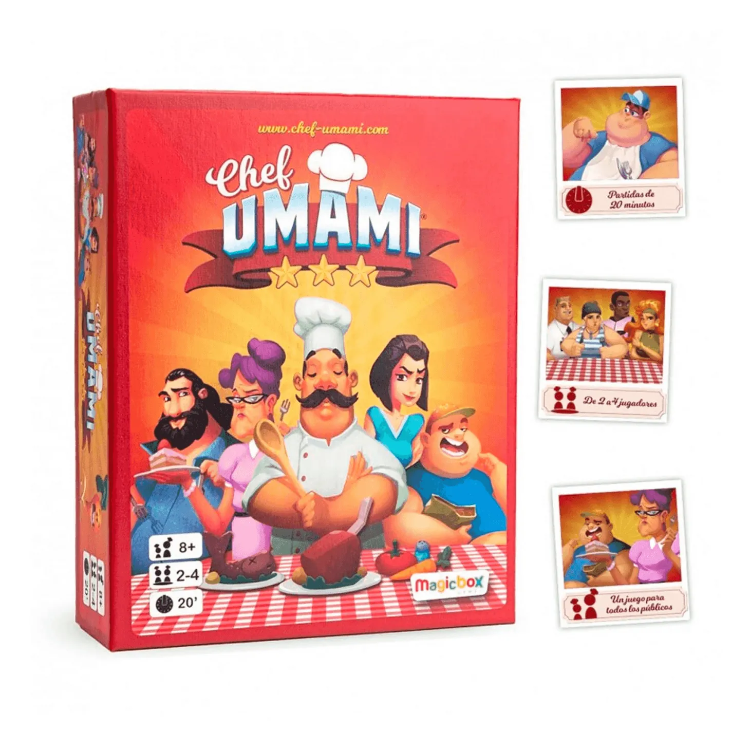 Juego Chef Umami Juego de Cartas