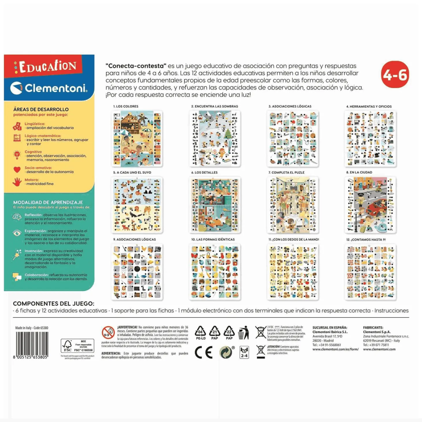 Juego Conecta Contesta