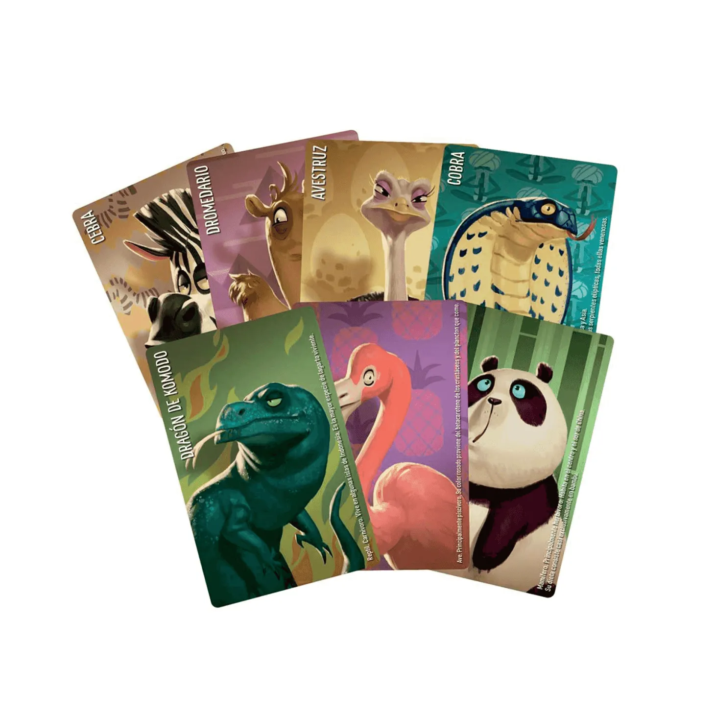 Juego de Cartas Similo Animales Salvajes