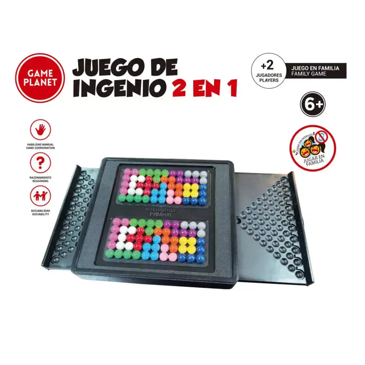 Juego de Ingenio 2 en 1 – Desafío para 2 jugadores