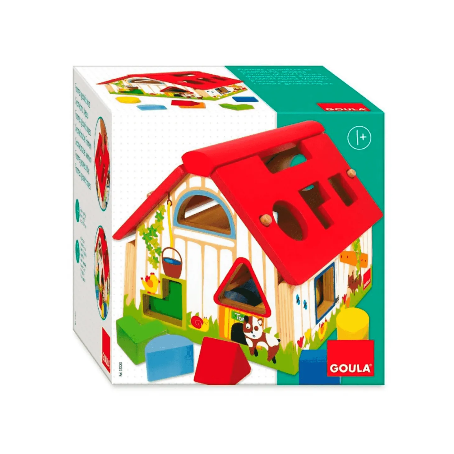 Juego de Madera Encajable Granja