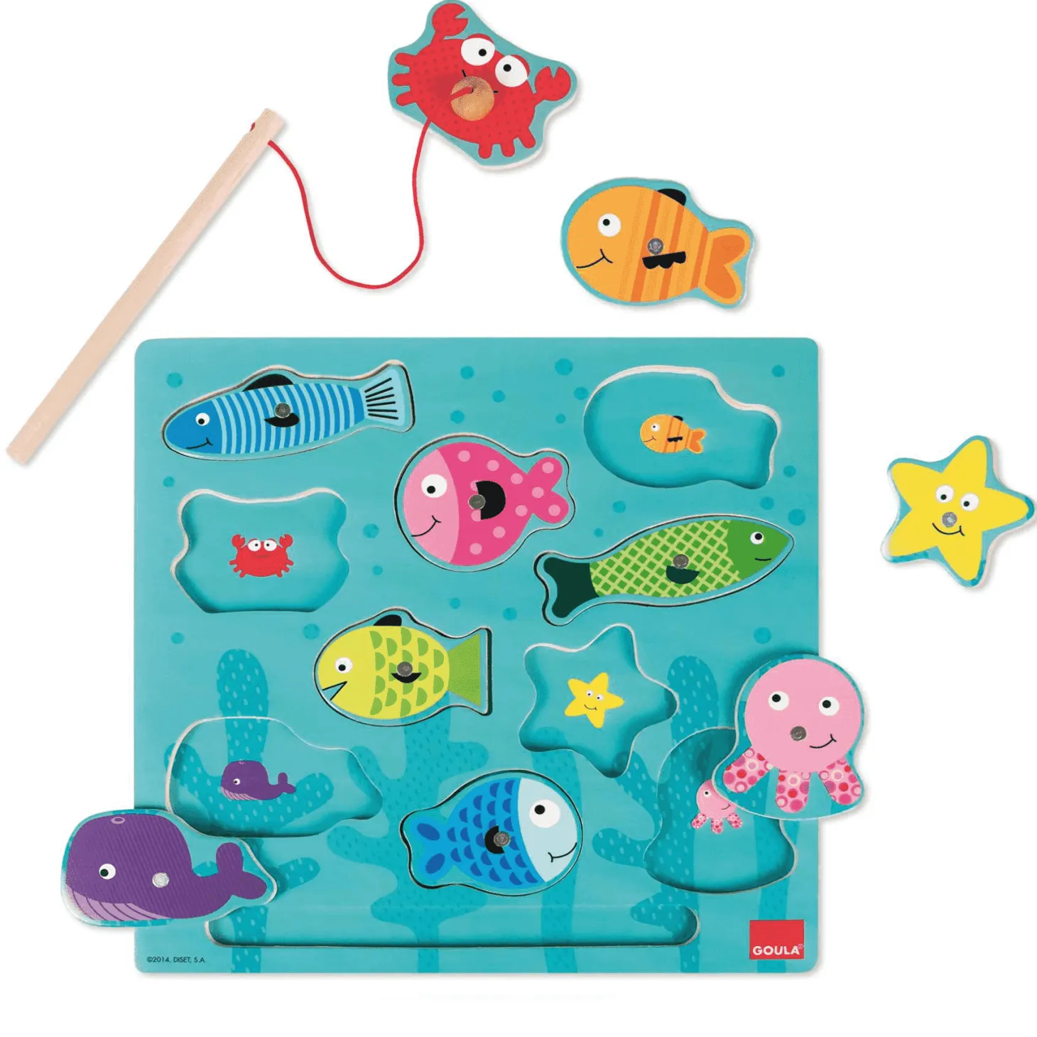 Juego de Madera Magnetic Pesca