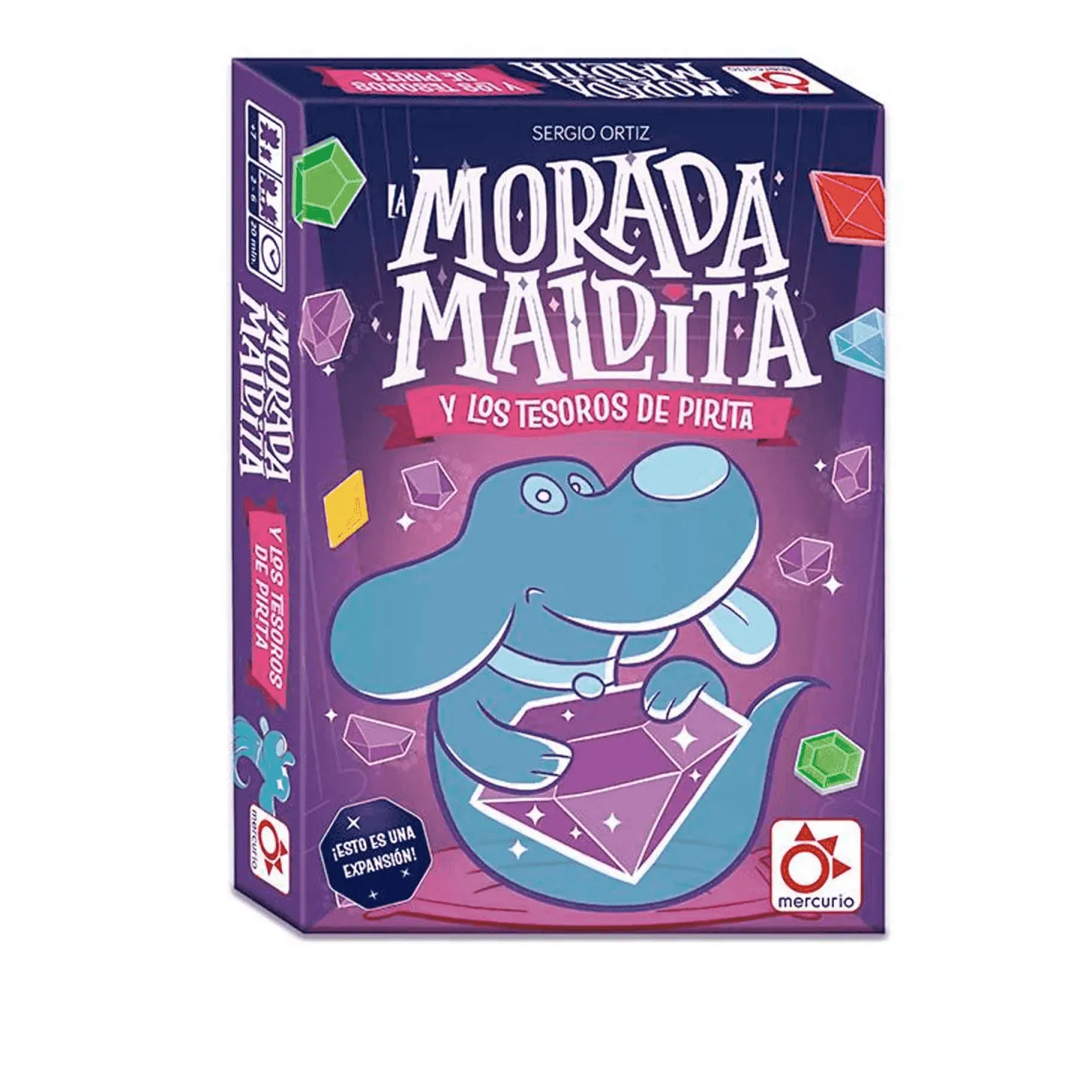 Juego de Mesa La Morada Maldita y Los Tesoros de Pirita Expansión