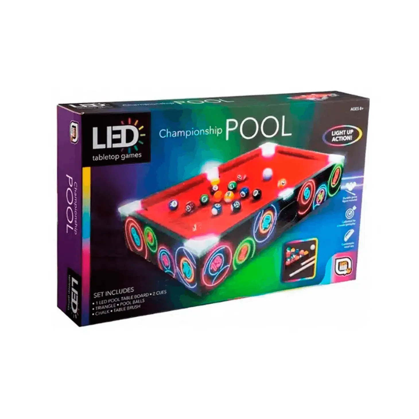 Juego de Mesa LED para Pool de Mesa