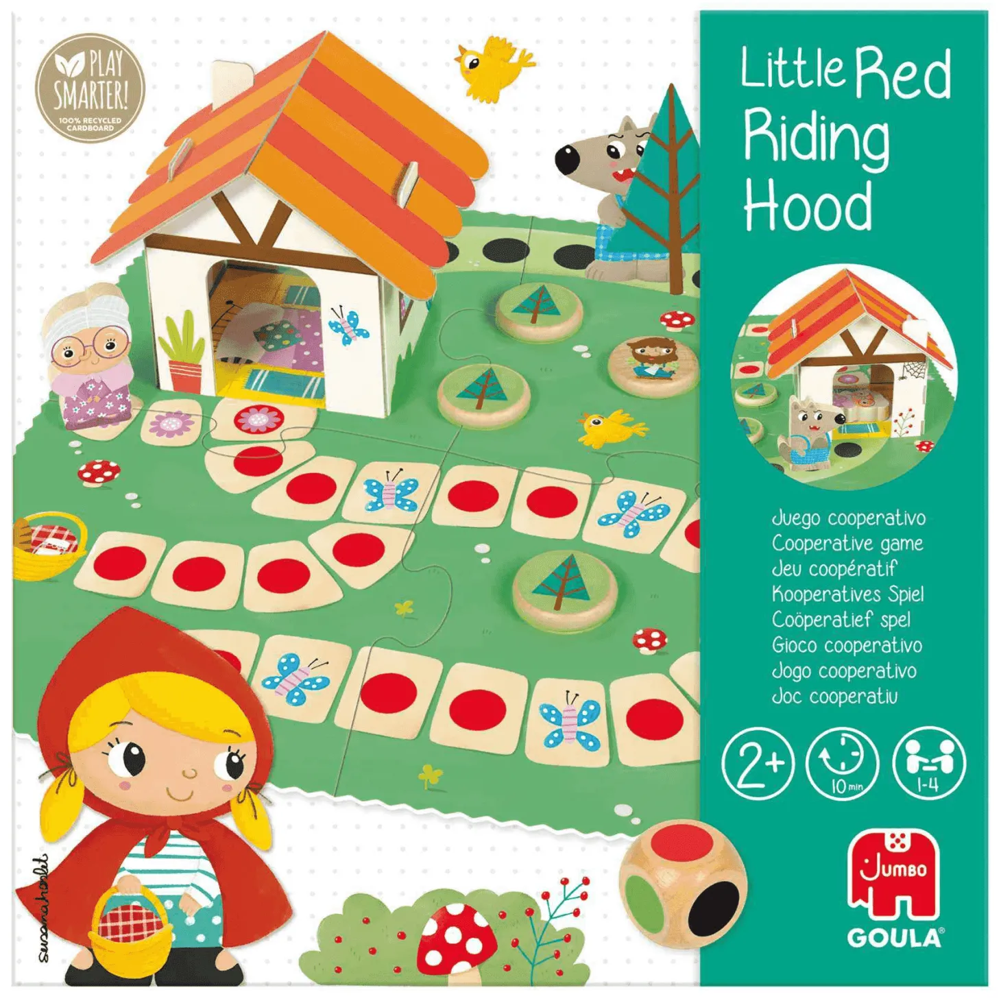 Juego De Mesa Preescolar Caperucita Roja