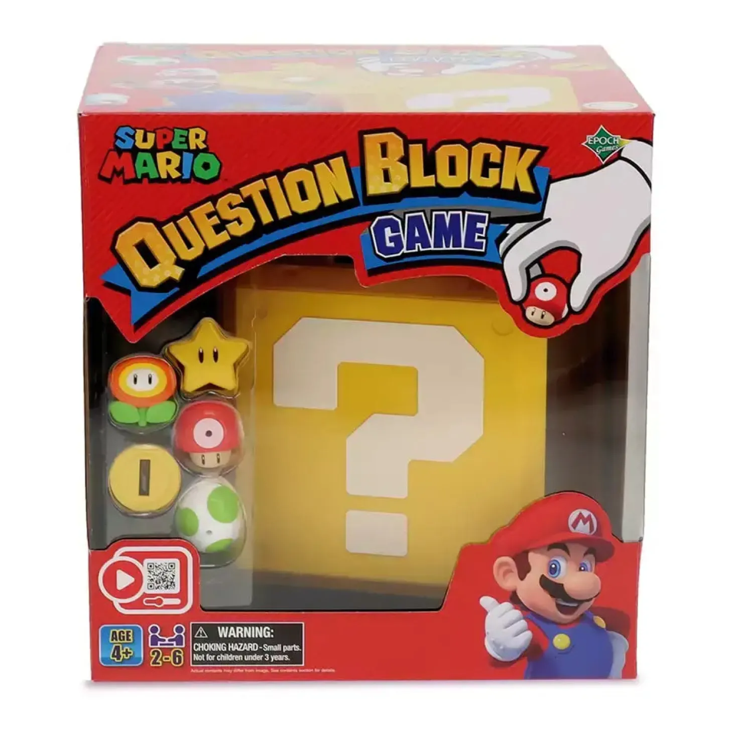 Juego de mesa Super Mario Question Block Game