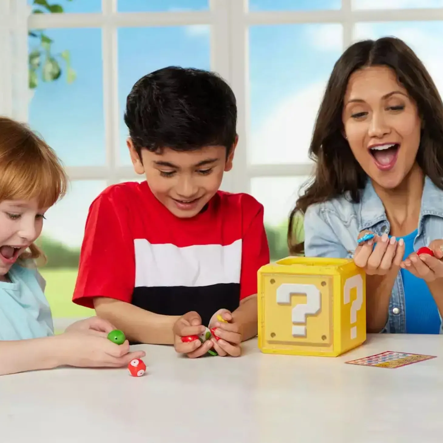 Juego de mesa Super Mario Question Block Game