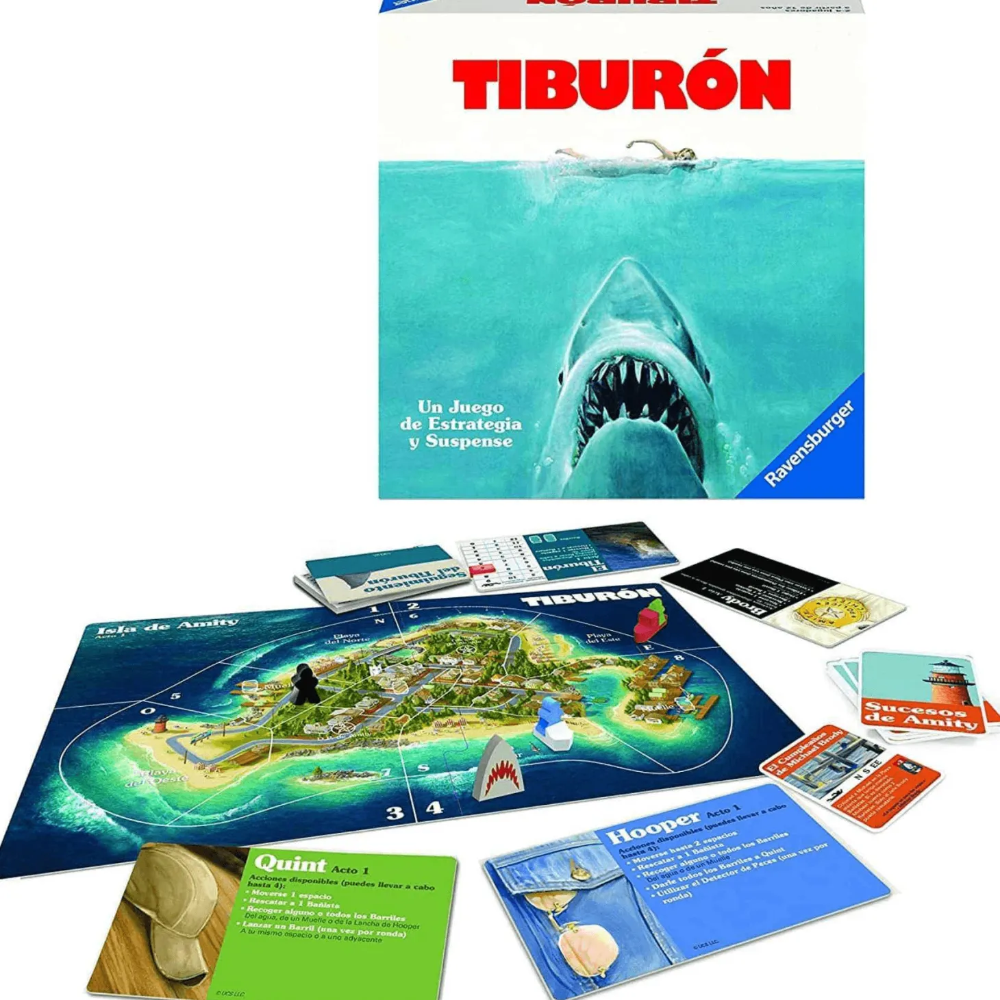 Juego de Mesa Tiburón
