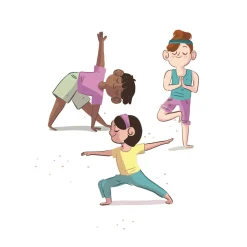 Juego de Mímica Cartas de Yoga