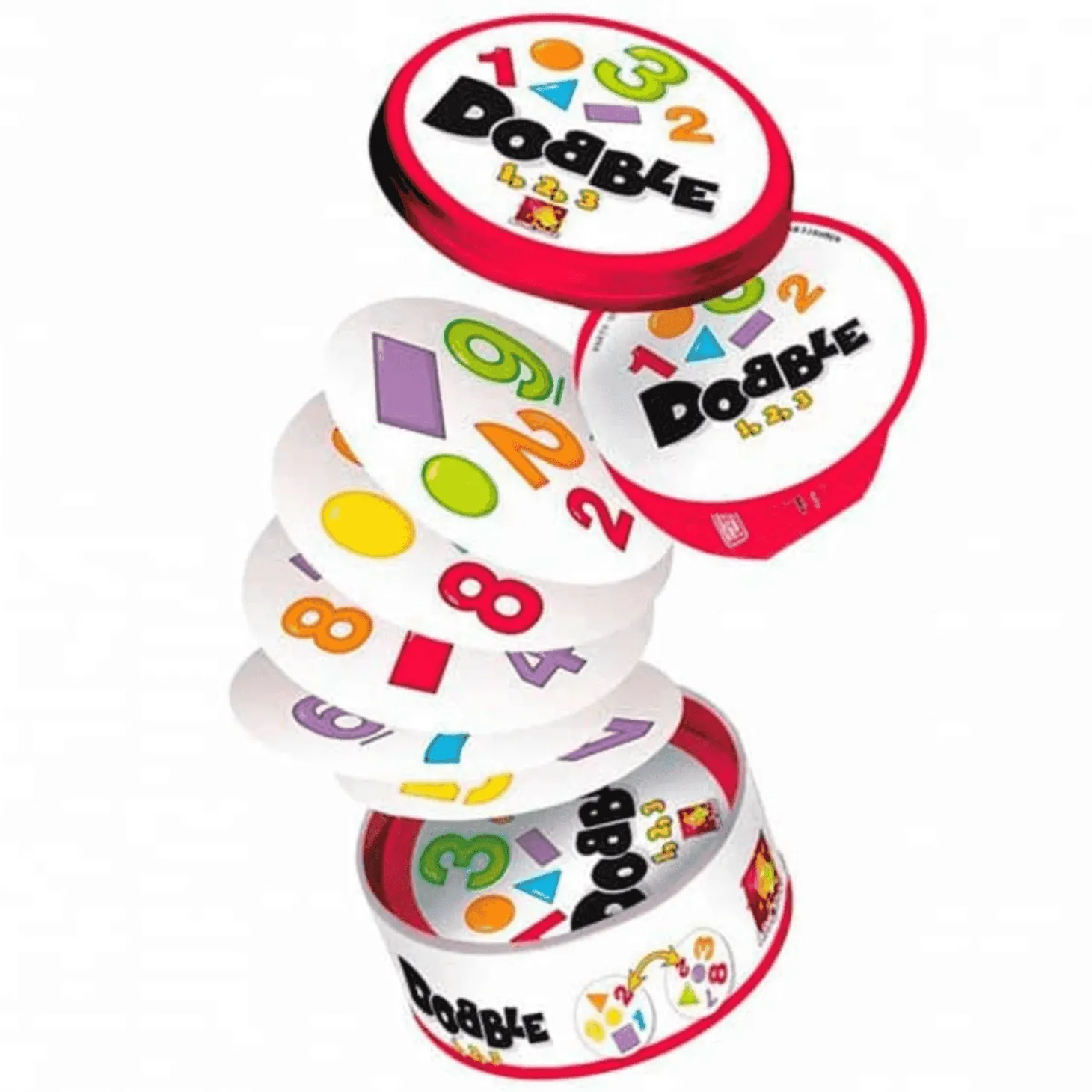 Juego Dobble Formas y Números